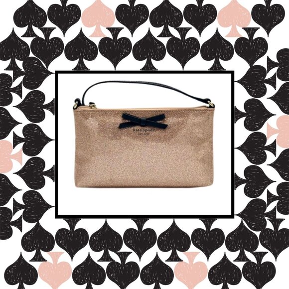 kate spade Handbags - Kate Spade Mavis Street Pink Glitter Crossbody Bag